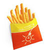 Paper packets for french fries